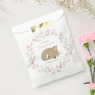 Adorable Fawn Baby Shower Favour Bag