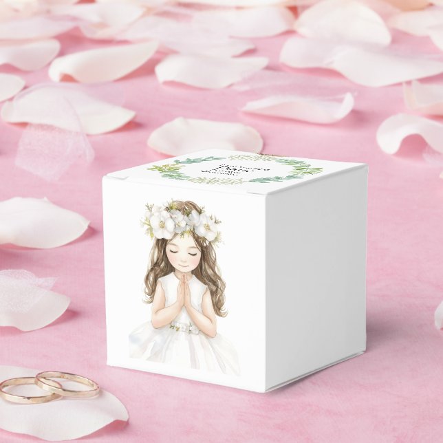 Adorable First Holy Communion girl Favour Box (Wedding)