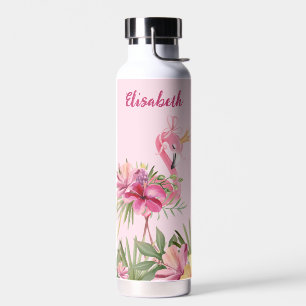 Adorable Flamingo Water Bottle