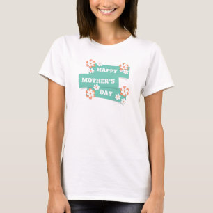 Adorable Floral Happy Mother's Day   Shirt