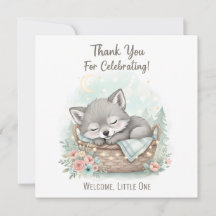Adorable, fluffy baby wolf  Baby Shower 