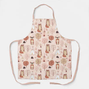 Adorable Forest Animals Apron