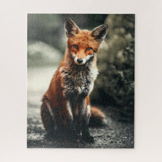 Adorable Fox Wildlife Forest Animal Jigsaw Puzzle