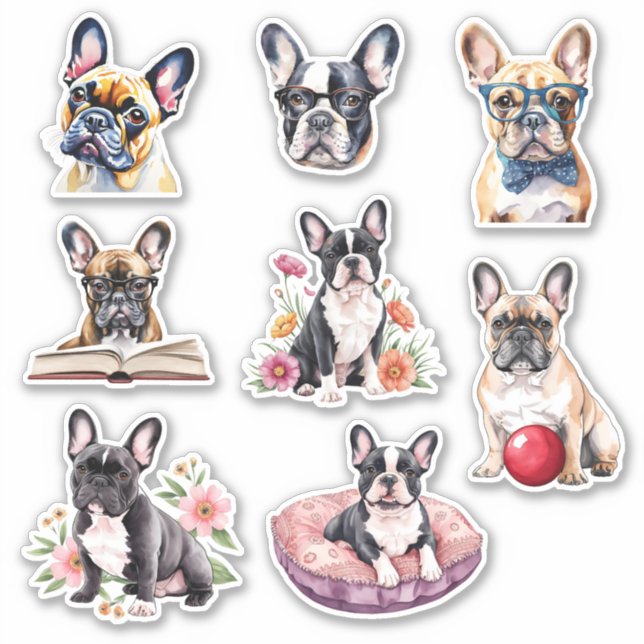 Adorable French Bulldog Collection  (Front)