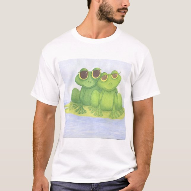 Adorable Frog Lovers T-Shirt (Front)
