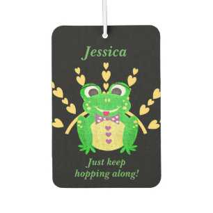 Adorable Frog Personalised Air Freshener