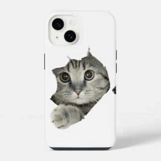Adorable Funny Cat iPhone Case