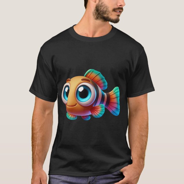 Adorable Gar Fish T-Shirt (Front)