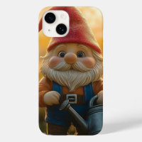 Adorable Garden Gnome with Watering Can