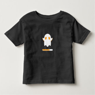 Adorable Ghost & Loading Bar Toddler T-Shirt