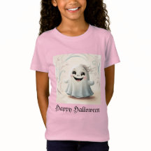 Adorable Ghostly Friend Halloween Design 
