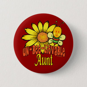 Adorable Gifts For Aunts 6 Cm Round Badge