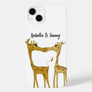 Adorable Giraffe Lovers Case-Mate iPhone 14 Plus Case