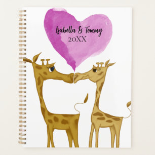 Adorable Giraffe Lovers Planner