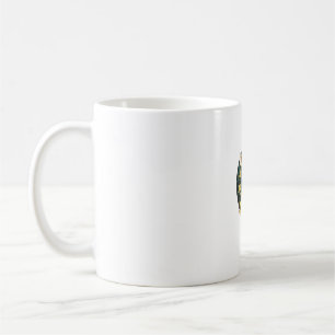 Adorable Giraffe Surrounded By Flowers _5_1 Coffee Mug
