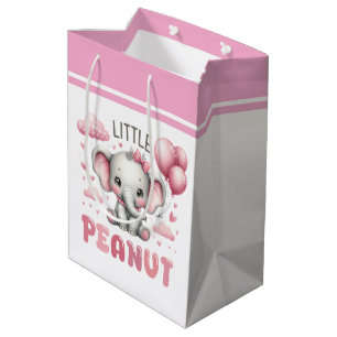 Adorable Girl Little Peanut  Medium Gift Bag