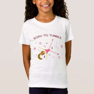 Adorable Girls Gymnastics T-Shirt