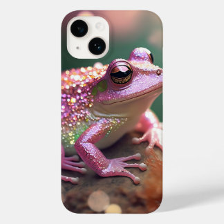 Adorable Glamourous Frog With Sparkles Case-Mate iPhone 14 Case