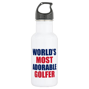 Adorable golfer 532 ml water bottle