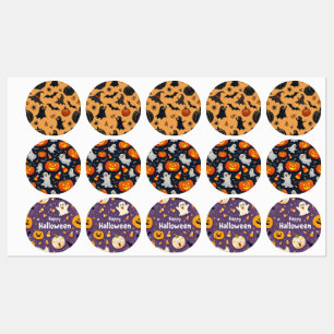 Adorable Halloween Stickers – Cute & Fun Designs