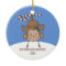 Adorable Hanging Monkey Big Brother Ornament