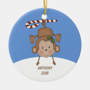 Adorable Hanging Monkey  Ornament