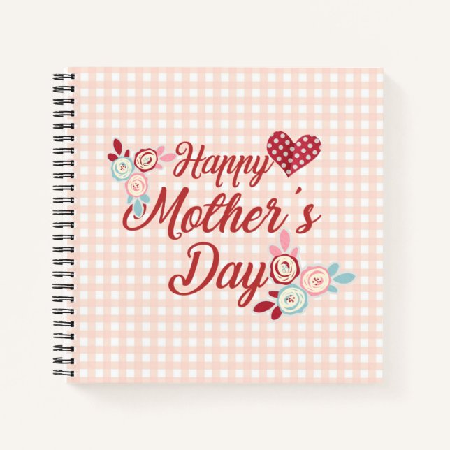 Adorable Happy Mother's Day | Notebook (Front)