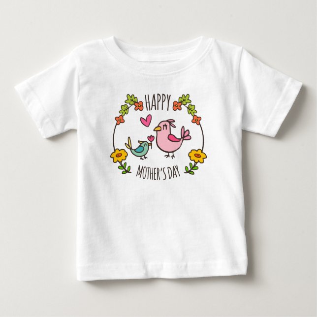 Adorable Happy Mother's Day | Sweatshirt Baby T-Shirt (Front)