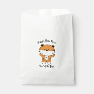 Adorable Happy New Year 2022 Year of the Tiger Favour Bag