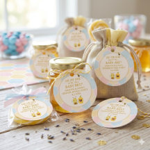 Adorable He or She Baby Bee Gender Reveal