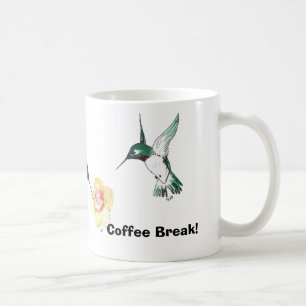 Adorable Hummers Coffee Break Coffee Mug