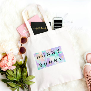 Adorable Hunny Bunny Kids Easter Tote Bag