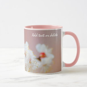 Adorable Japanese Apricot Blossoms Mug