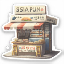 Adorable Japanese Foodie Sticker