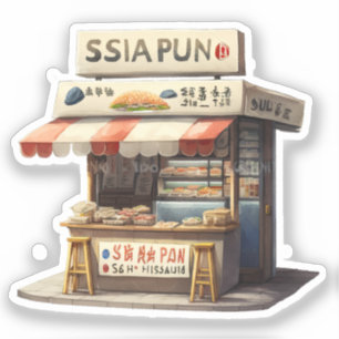 Adorable Japanese Foodie Sticker