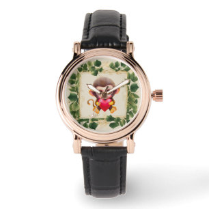 Adorable Jungle Valentine Monkey Watch