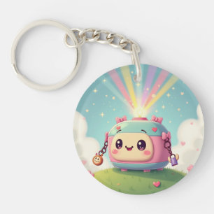 Adorable Kawaii Camera Key Ring