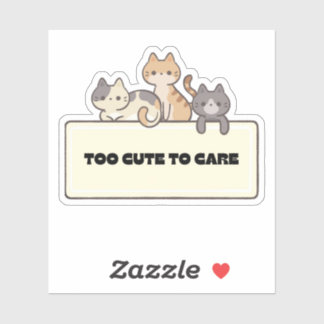 Adorable Kawaii Cats Funny Cute Cat Design