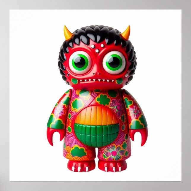 Adorable Kawaii Doll Poster for Cosy Modern Wall D (Front)