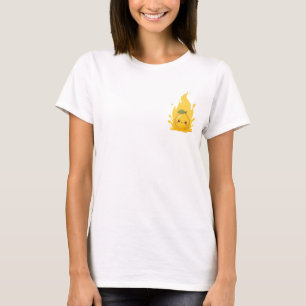 Adorable Kawaii Lemon Character T-Shirt