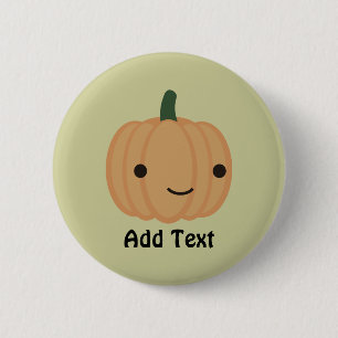 Adorable kawaii Pumpkin 6 Cm Round Badge