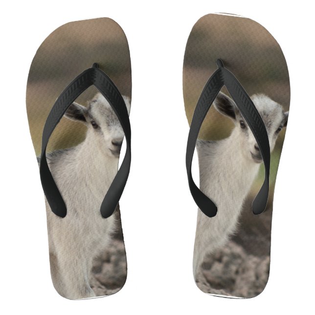 Adorable Kid Goat Thongs (Footbed)