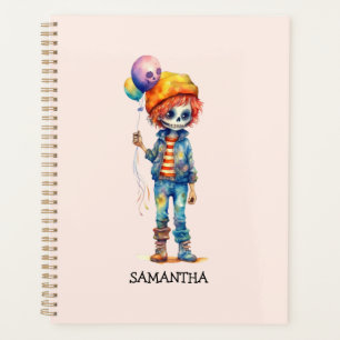 Adorable Kid Zombie - Cute Halloween (2) Planner