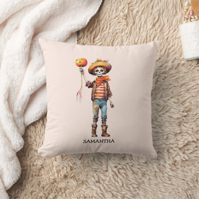 Adorable Kid Zombie - Cute Halloween (3) Cushion (Blanket)