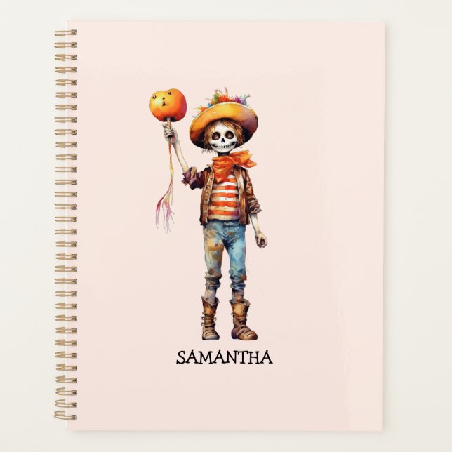 Adorable Kid Zombie - Cute Halloween (3) Planner (Front)