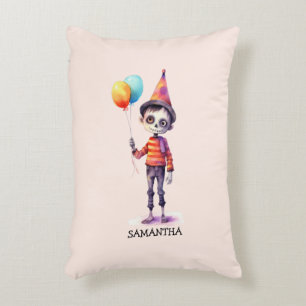 Adorable Kid Zombie - Cute Halloween (4) Decorative Cushion