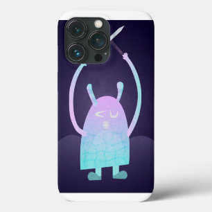 Adorable Kids Monster Character iPhone 13 Pro Case