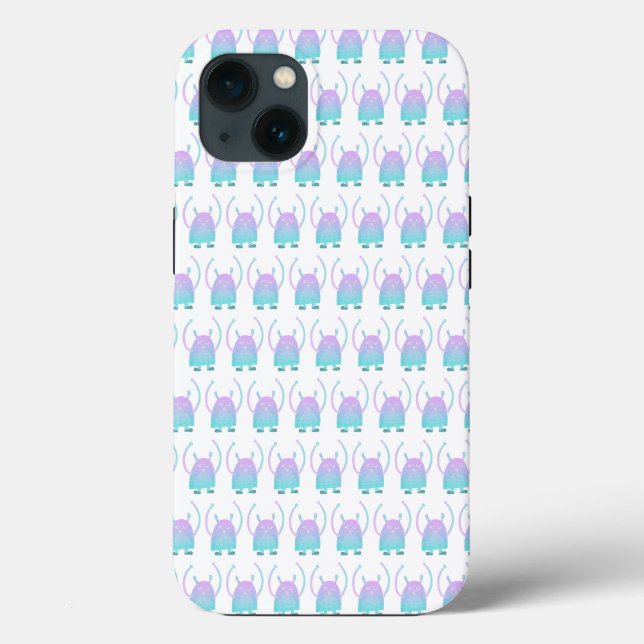 Adorable Kids Monster Character Case-Mate iPhone Case (Back)
