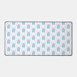 Adorable Kids Monster Character Desk Mat