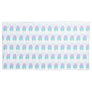 Adorable Kids Monster Character Pillowcase